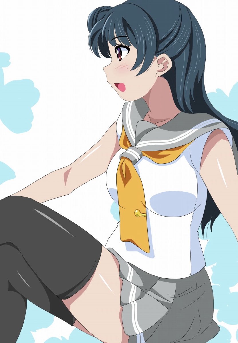 doki2sdale's tweet photo. おは善子ちゃん〜(*´ω`*)   ﾖﾊﾈ! https://t.co/gEM8G5eQR7