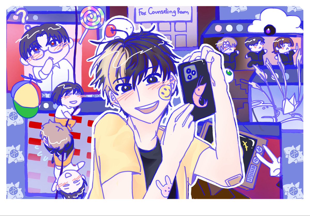 downyface46's tweet photo. little piece i did for an irl art friends collab!!! i made it gsgw themed LOLLL
#gsgw #gdcg #괴담출근 https://t.co/4aoUJy1lD6