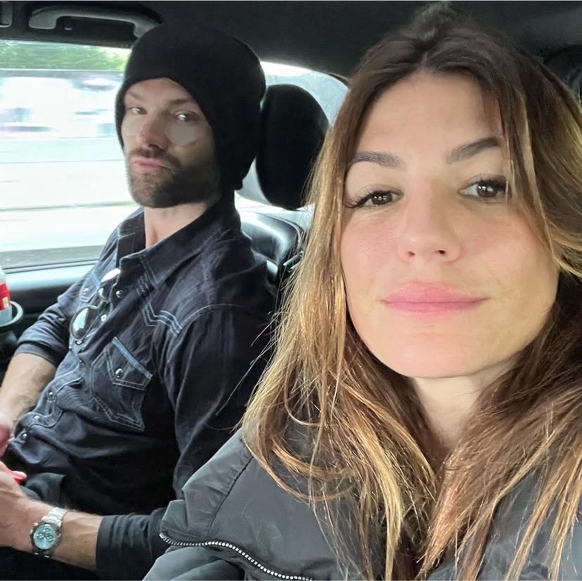 astrewinchester's tweet photo. My favorite genre of photos: Gen and Jared taking selfies in the car 🥹💗 https://t.co/ZEISe0BMK7