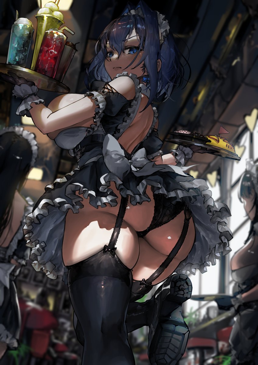vyragami's tweet photo. Maid Cafe

#kronillust https://t.co/IsrI2r1dD2