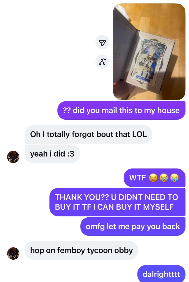 phdeis's tweet photo. giving your address to friends you met online has one advantage https://t.co/pqroKFCb8P
