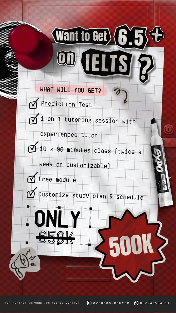 azzurashu's tweet photo. @zheyci Halo kakk aku buka les bahasa inggris in general utk semua kalangan dan TOEFL/IELTS Preparation satu kelas satu orang (private) bisa online dan offline (daerah semarang) dan tentunya nanti banyak practice nya kakk, kalau berminat bisa dm saya yaa kak 😊 https://t.co/iGdKmcO0dr