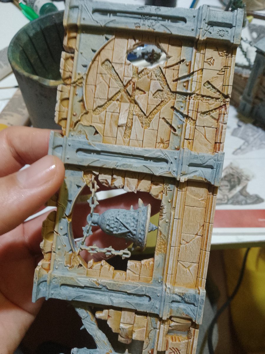 HernnRojasHerr1's tweet photo. El poder del pincel seco.#PaintingWarhammer #WarhammerCommunity #WIP https://t.co/GvVL6hdZsK