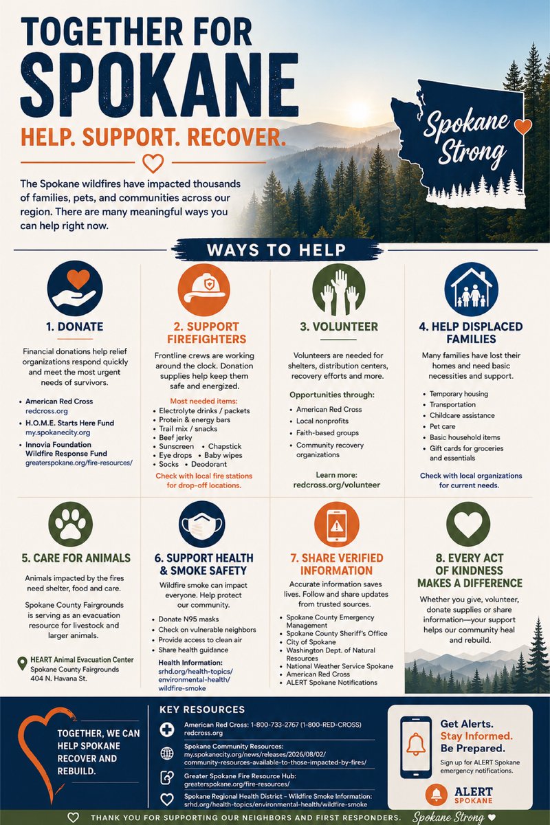 Alt961's tweet photo. 📣More information for those affected by the wildfires across the Northwest.

🔊For more information and resources available, tune to NewsRadio 590 KQNT for a continuous, live radio simulcast of Nonstop Local KHQ. 🔊

#ALT961 #spokane #spokanewa #wildfires #wildfire https://t.co/qKDVVBnfD1