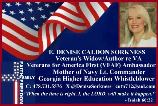 DeniseSorkness's tweet photo. 🙏🏻🇺🇸 President Trump established Military Spouse Commission today! 
★ https://t.co/eTHPjIVtc0 🙏🏻🇺🇸
I’m the Veteran’s Widow who battled the VA for 28 years - Granted in 2024! 🙏🏻★ “STALL, DENY, AND HOPE THEY DIE”-VA’s Unwritten Policy By Wesley McCauley: https://t.co/rrolYWrsoU https://t.co/i3GVXDfNJY