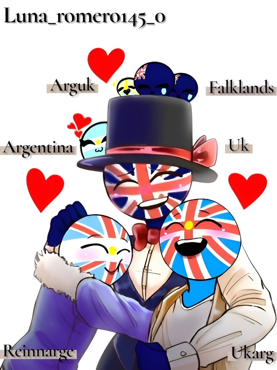 Luna_romero145's tweet photo. Uk y Arg los hijosπβ¨
.
#countryhumans
#countryhumansargentina
#countryhumansuk #ukarg
#countryhumansukarg
#countryhumanshijos https://t.co/reFxKIjr3m
