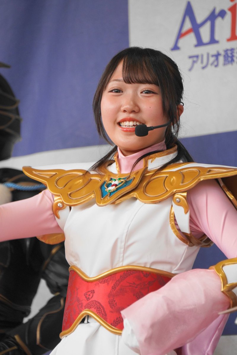 harujinrikujin's tweet photo. 2026/8/2 ヤツルギ12アクションショー@アリオ蘇我

橘マリ／天神キサラ🪷
#ヤツルギ12 
@k1sr__0 https://t.co/Y1g2h9UU0F
