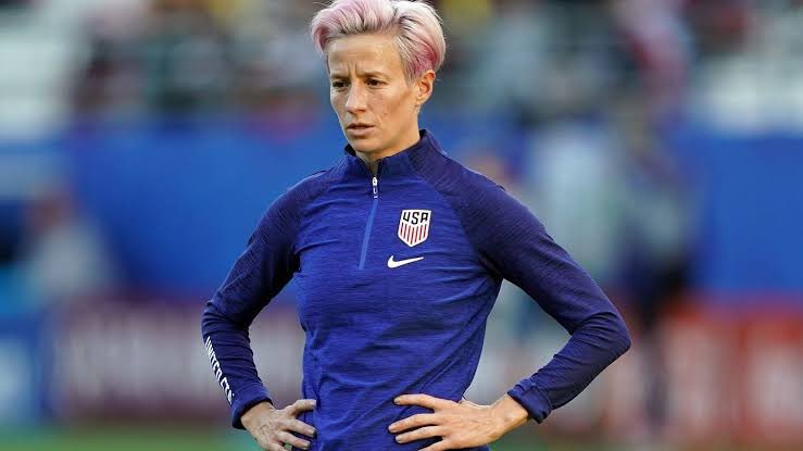 proamericapol's tweet photo. In 2017, while preparing for nationals, Megan Rapinoe and the star-studded US Women's Soccer Team got thoroughly embarrassed 5-2 by a team of 15-year-old boys from the FC Dallas academy. 

The world champions were outplayed by kids who hadn’t even finished high school. 

Carli Lloyd later confirmed it without hesitation: “They should beat us. Bigger, stronger, faster!"

Rapinoe smiled for photos afterward while stewing internally about being dominated by the patriarchy.

She apparently doesn't want to spare other women the same humiliation as she's become a vocal advocate of letting men compete in women's sports.