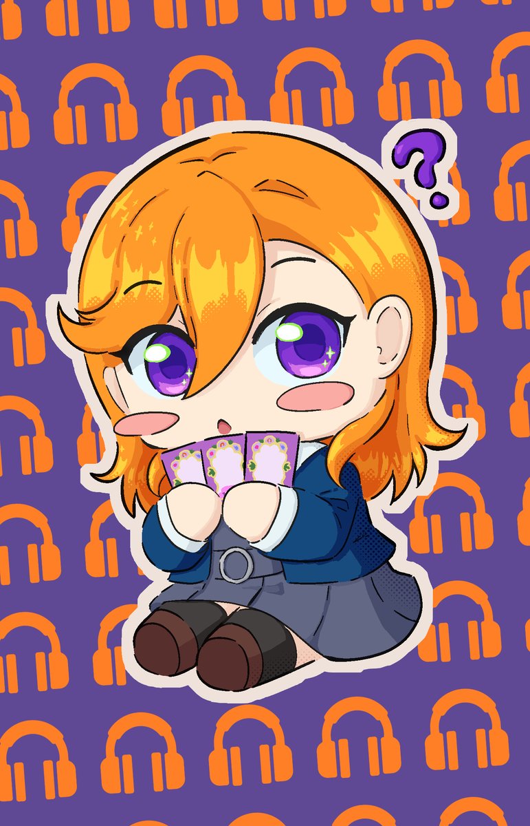 ghostkat99's tweet photo. Mini Kanon que he dibujado para el proyecto de la baraja española de @euro_lovelivers  !! https://t.co/LrCYrJ7CLO