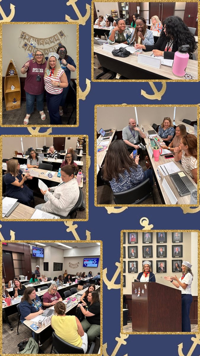 HDyslexia's tweet photo. The anchor is up, and we’re off to a great start! Thanks to our PDIs who joined today’s Network Sessions. We’re excited to continue learning and collaborating together throughout the week! ⚓ Anchors Aweigh! https://t.co/bAQw6vA2ql
