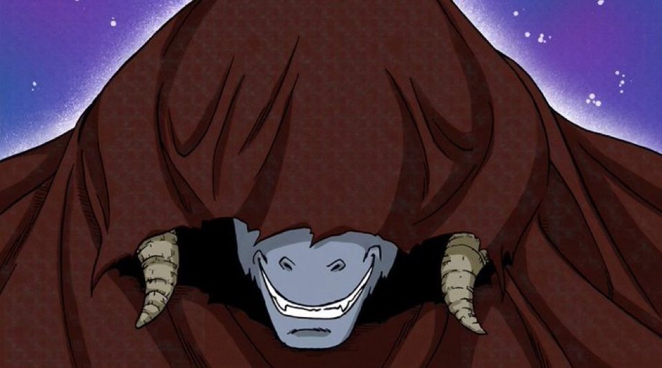 DBSuperUniverse's tweet photo. The wait is diabolical 😩, but also worth it!! 

Moro the Planet Eater is coming soon🔥 https://t.co/N6WEzXLy4K