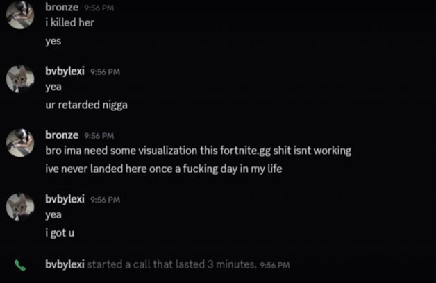 shylofv's tweet photo. Tell ur 17 year old girlfriend stop saying the N WORD

XSET 17 https://t.co/aGj56XYbTH