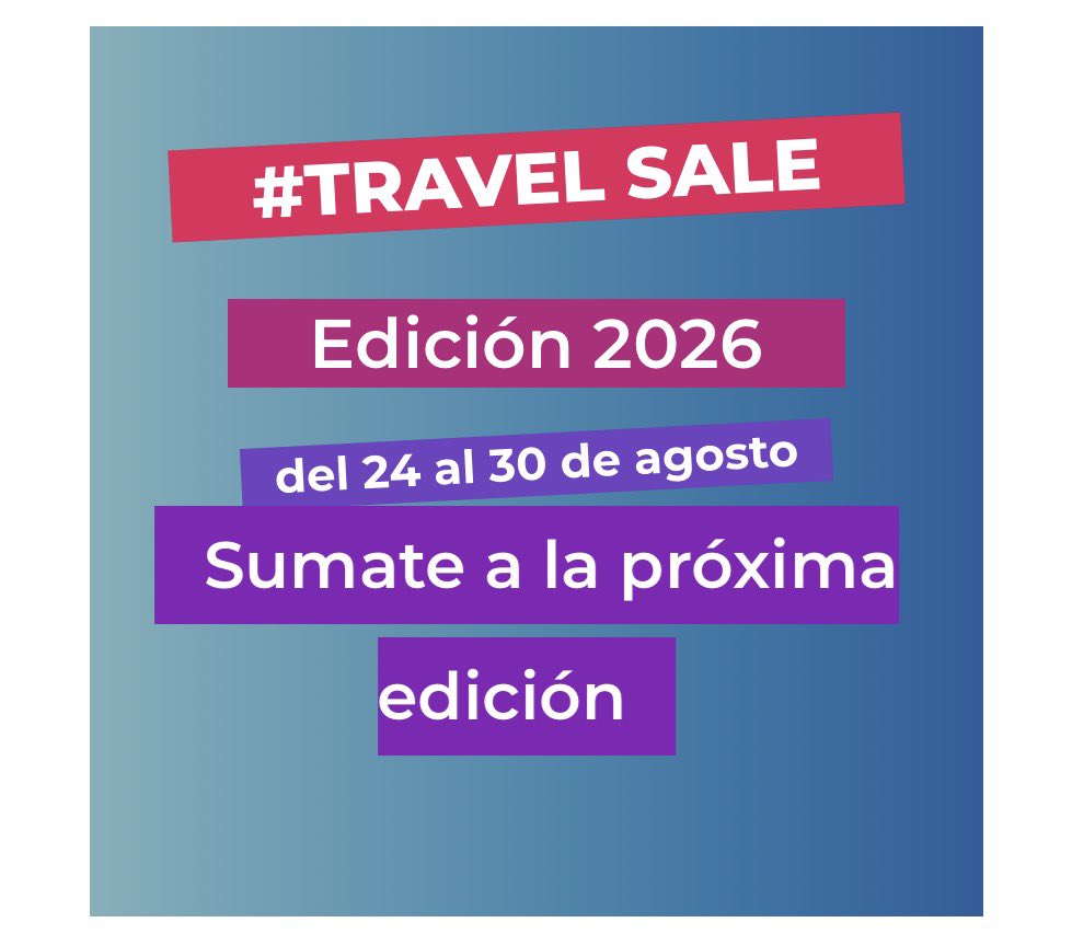 chicodlasmillas's tweet photo. Recuerden que este mes es el Travel Sale

📆Del 24 al 30/08

🚨Descuentos en vuelos, hospedajes, asistencia al viajero, alquiler de auto y mucho más🚨

Todo lo compartiremos por acá https://t.co/26x8PQeIGN