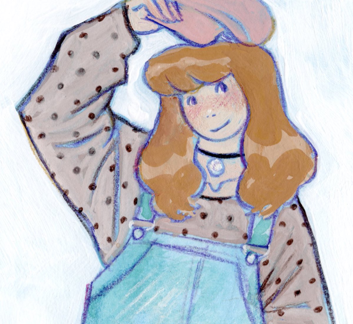 faitdusoleilll's tweet photo. Don’t usually post my art on here but here’s a little gouache Cinderella :) https://t.co/zDUKDmFyYy