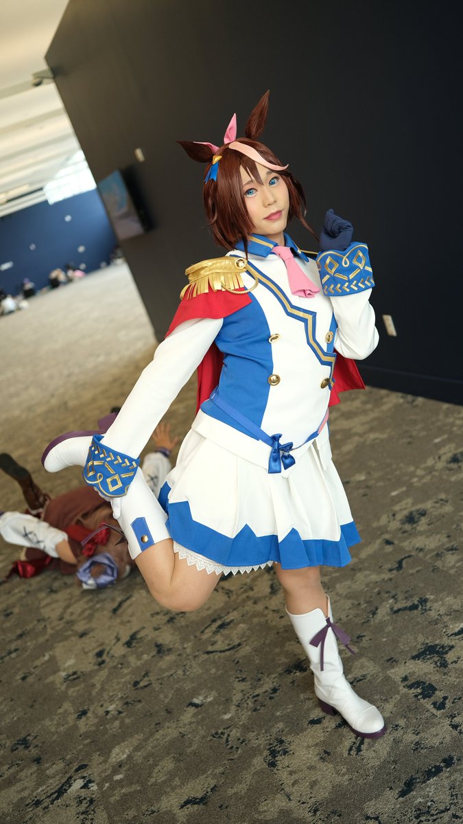 Hime_Cos14's tweet photo. Ni~shi~shi~! Of course I'm #1! I wonder if prez was watc- huh? Machitan?!?"

Matikanetannhauser: @ralrak.cos (Instagram)

#umamusumepretyderby #umamusume #cosplay #animeimpulse #ウマ娘になってしまいました https://t.co/pgJ0Apbmgt