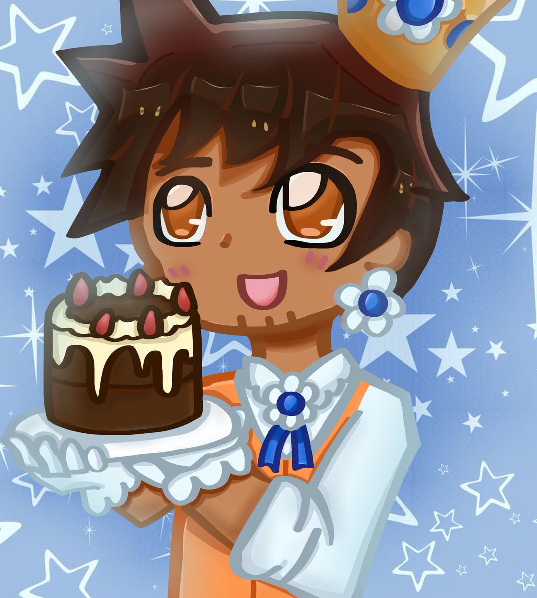 L0k1_Serenity's tweet photo. HAPPY BIRTHDAY NICK!!!🌼#tcnick3 #tcnick3fanart https://t.co/Dn85njBVfo