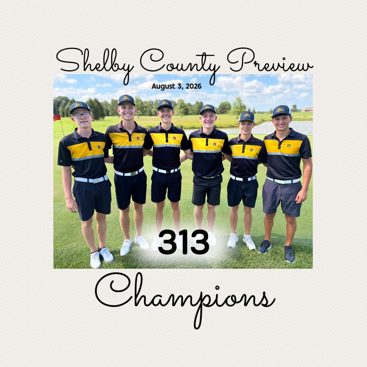 BotkinsGolf's tweet photo. Trojans shot a 313 to win The @scal_sports Preview.🏆 

🥇Medalist was @tregmeyer (71). 

 Platfoot (79), Koenig (81) &amp; Dietz (82) rounded out the team score. 

⛳️Trojans are back in action Tuesday @LoramieGolf Invite @ArrowheadGolfC2. https://t.co/Zfbz3USokY