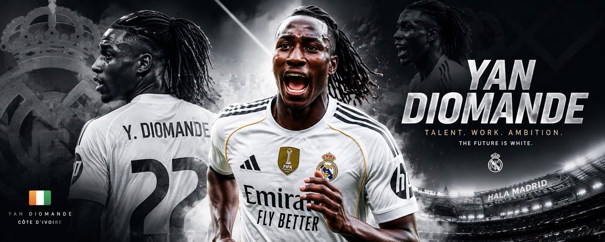 PitarchThiago's tweet photo. 🇨🇮 Biggest Yan Diomande Fan | News • Updates • Edits ⚪

#realmadrid | #yandiomande | #viral https://t.co/kA9mudBAAC