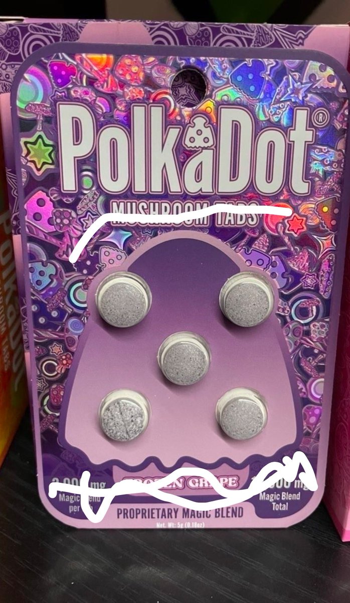 alexiaaa8ball's tweet photo. PolkaDot shroom gummy 😍
Polkadot shroom pills 💊 
#Polkadottwt #pills #EndOverdose #meth #shooms #mushrooms https://t.co/YDDf7GH62M