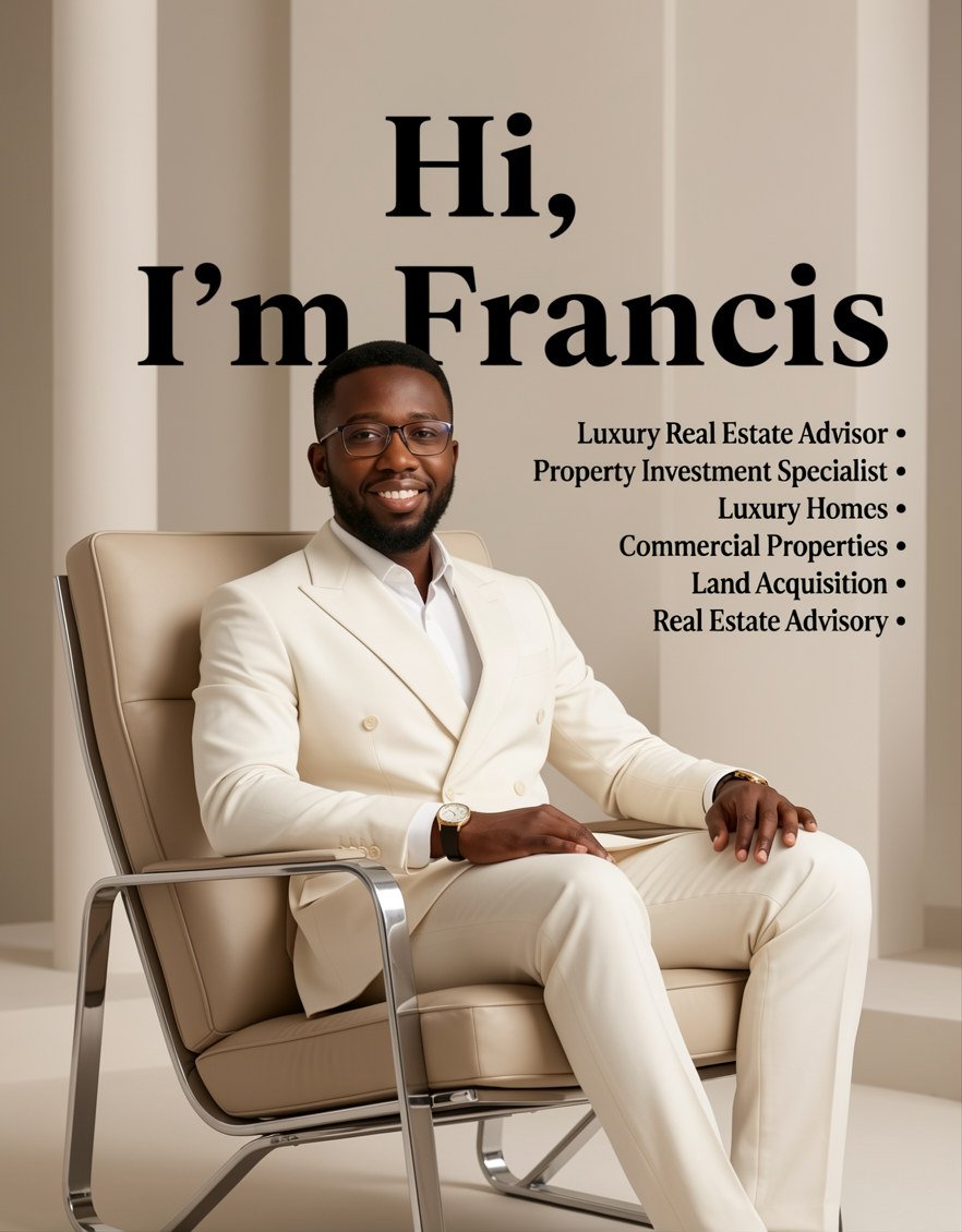 festarmagazine's tweet photo. Hi, I'm Francis — luxury real estate advisor at Festar Magazine.
Homes. Commercial properties. Land. Advisory.
Where prestige lives. 🔗 #festarmagazine https://t.co/fByY203SRj