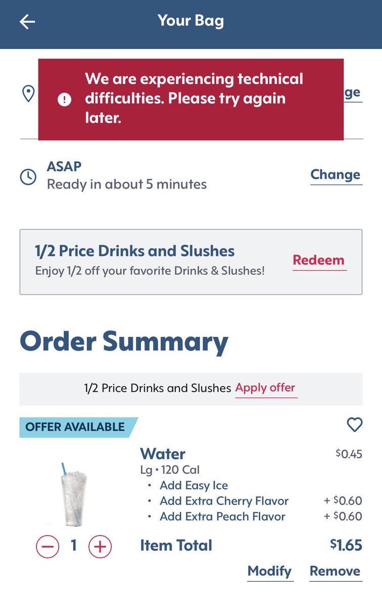 Jay_Lamar__'s tweet photo. The @sonicdrivein app sure knows how to piss me off. https://t.co/0RJguLj7LG