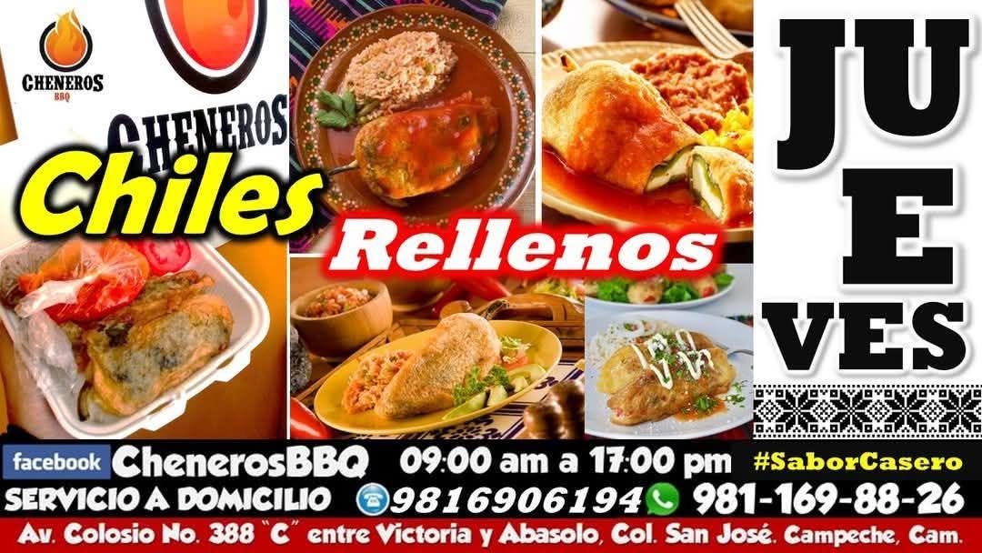 salsaschenero's tweet photo. Familia, mañana será MARTES de FRIJOL CON PUERCO y todo nuestro menú fijo en CHENEROS BBQ
Ya estamos anotando encargos desde ahorita al 981 169 8826
Pídelos antes de que vuele el negociante CHENERO📲
🥰😍🥰🥳🥳🥳
#ChenerosBBQ #SalsasChenero #ConsumeLocal https://t.co/kzm3kyCR3q