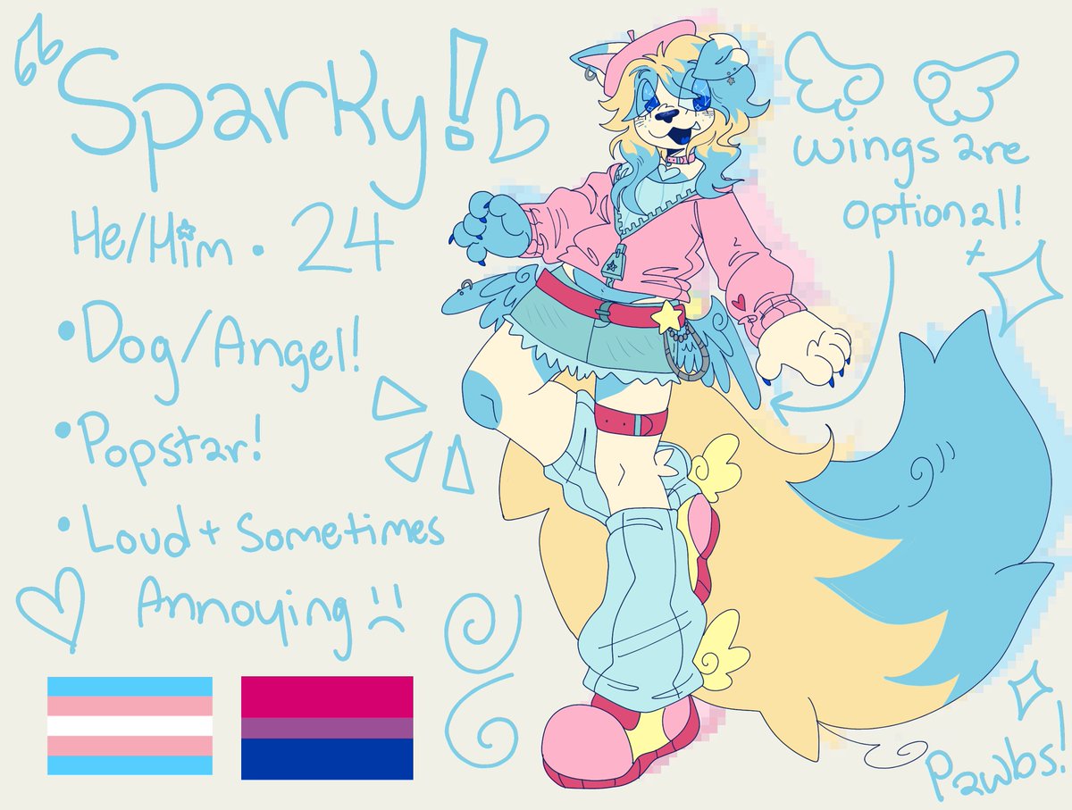peasleypawbs's tweet photo. My cringe idiot babies 🥹💖🐾

#furry #oc https://t.co/DJuwBRFxfW