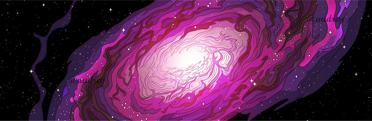 audreylinarts2's tweet photo. Lost in the colors of the cosmos💜✨
Custom galaxy illustration created for a wonderful client
#Galaxy #DigitalIllustration #ArtCommission #SpaceArt #Creative https://t.co/D3jF1kuQ5j