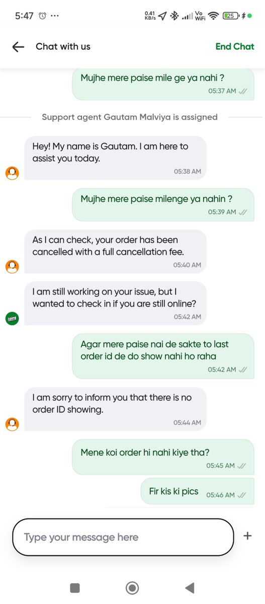 imkrsanjeev's tweet photo. Kabhi bhi @toing  se order mat Karna main tumhare sare paise Rakh lete hain jawab bhi nahin dete H
#toing https://t.co/JvmByG1cBa