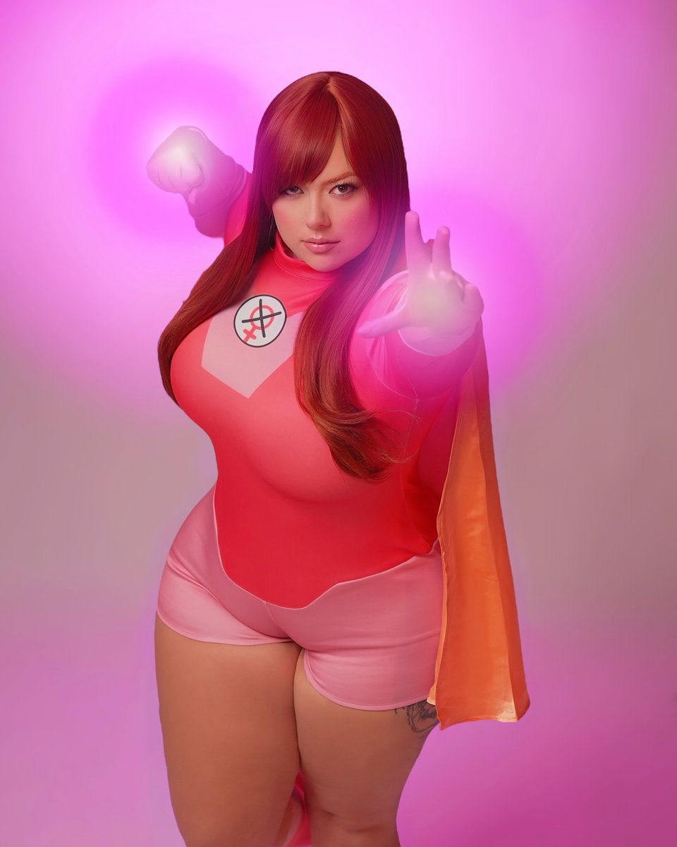 mystic_being_'s tweet photo. Lore accurate post-conquest fight Atom Eve 💗 | Honestly, one thing I loved about the Invincible comic? How it embraced Atom Eve’s weight gain with zero shame. She stayed powerful, beautiful, and complex — proof that strength comes in all shapes. https://t.co/E7PjuEOeJZ