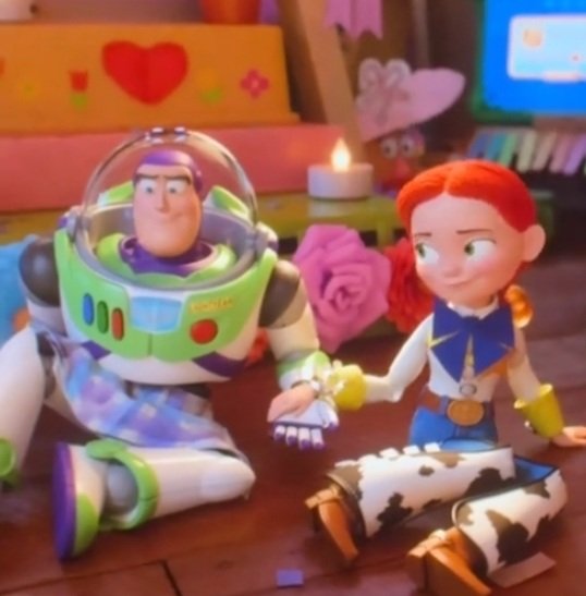bizlovesquare's tweet photo. I just know Buzz Lightyear is the ultimate wifeguy, he absolutely finds a way to mention His Wife Sheriff Jessie in every conversation he has with anyone ever. https://t.co/HP9cMV19EI