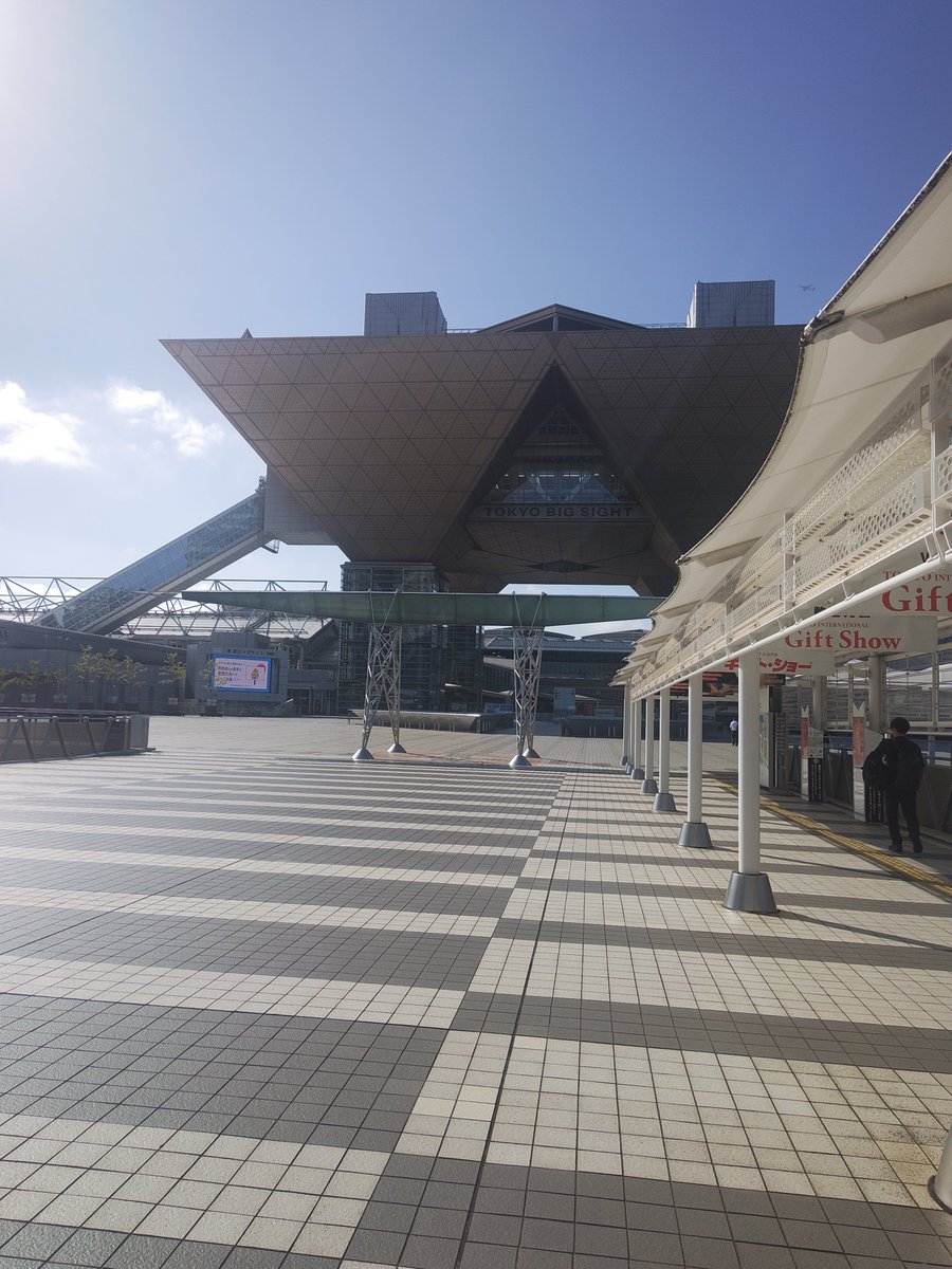 hell_kitchen02's tweet photo. 本日から、展示会担当！
まあ、サポートなので、楽ではある https://t.co/7g0dK8Uktt