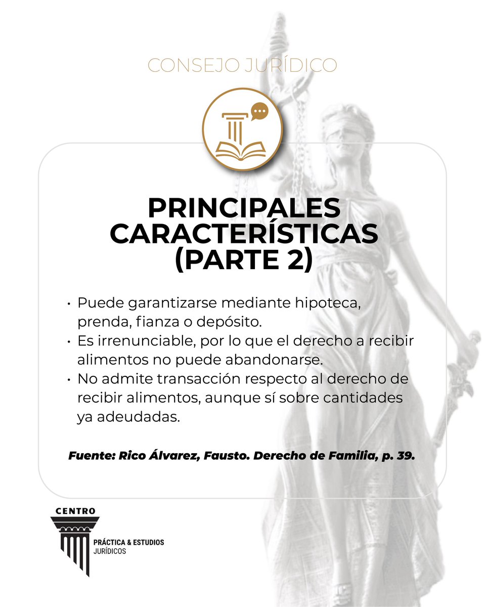 cepyej's tweet photo. Pedir una pensión alimenticia no garantiza que sea concedida. También debes acreditar que existe el derecho a recibirla.

#DerechoFamiliar #PensiónAlimenticia #ObligaciónAlimentaria #JusticiaFamiliar #FormaciónJurídica https://t.co/irob89ANyG