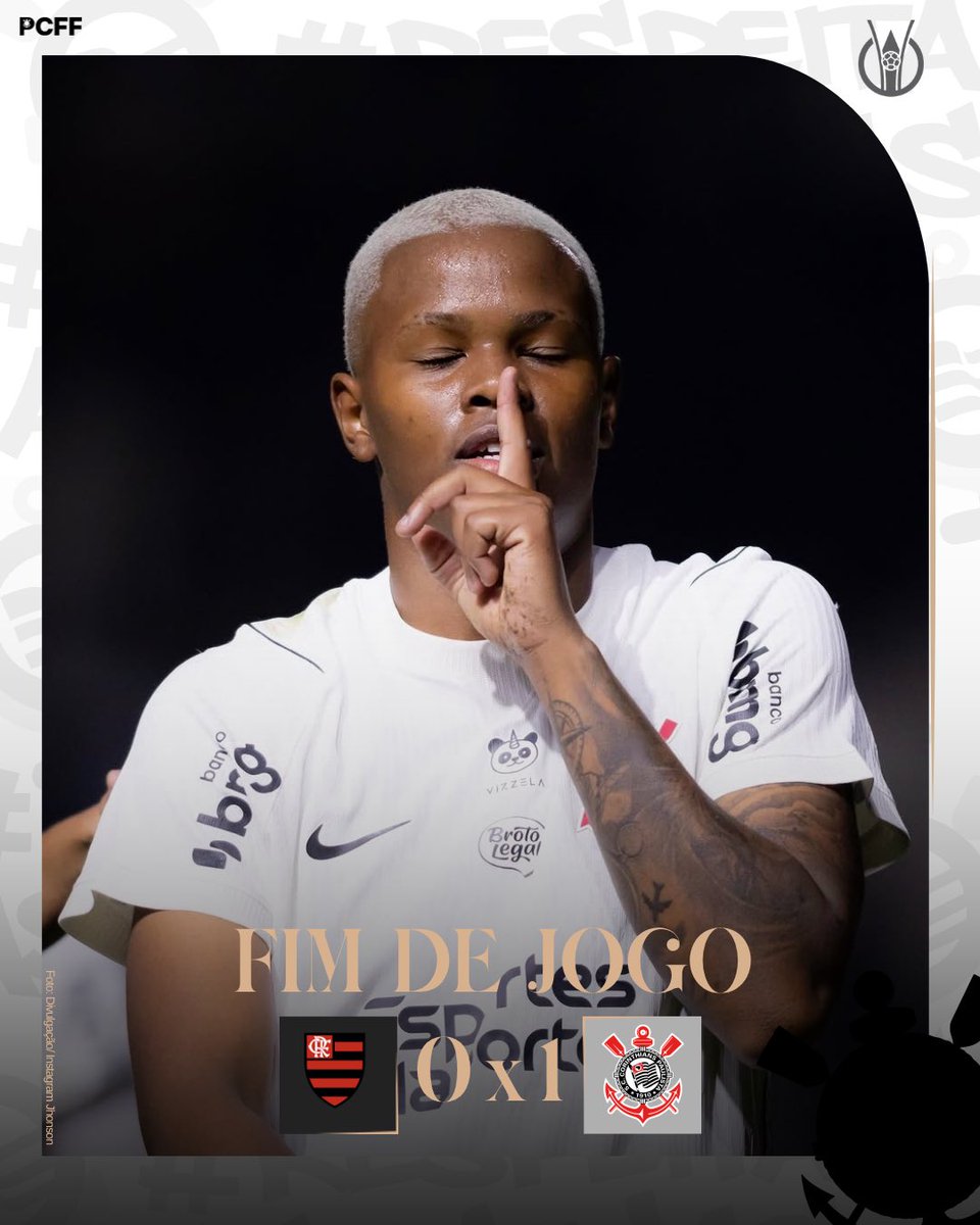 sccpfeminino's tweet photo. FIM DE JOGO!
Corinthians faz jogo consistente coletivamente e consegue vencer o Flamengo por 1 x 0.
Jhonson fez o único gol do jogo.
#FLAxCOR (0-1)
#BrasileirãoFeminino https://t.co/t4sUj8BQff