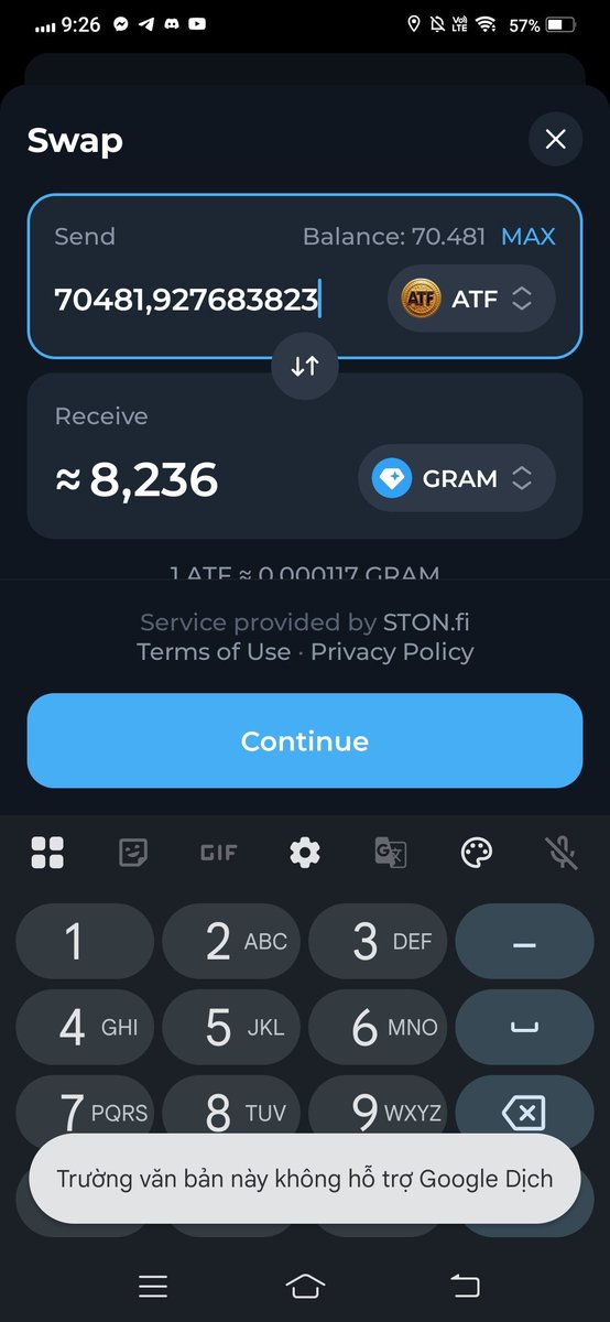 Silashy34's tweet photo. 🚀 FREE $ATF MINING ON TON – TRADING IS LIVE!
Start accumulating $ATF tokens for 100% FREE via the Telegram Mini-App! Token is already tradable on https://t.co/jLOqY23qhb DEX. Don't miss out, join now:
👉 Start here: https://t.co/N69W2JHjeW…
​#ATF #TON #Airdrop #FreeMining https://t.co/MWQEdVzAR9