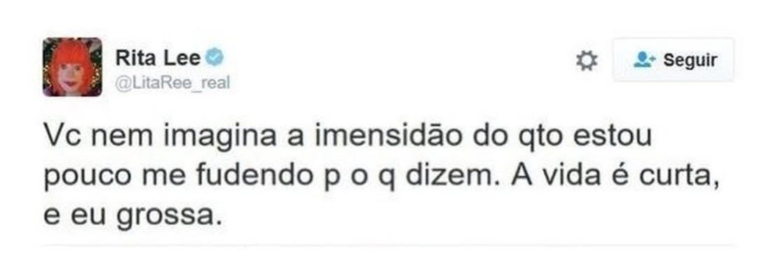 laviniadsena's tweet photo. @RitaLeeeena Aham tiração KKKKKKKK, tchau pra vc https://t.co/4VYhdfmbVR