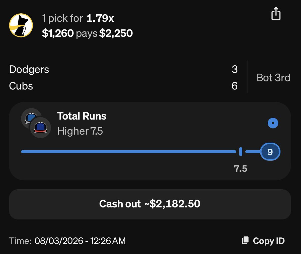 YourFriendKyle_'s tweet photo. We've had some pretty easy sweat free wins lately but this has the be the easiest one of the year lmao.

What the fuck were they thinking putting this line up?

 Code YFK for $50 in bonus funds when you play $5.

https://t.co/11NpUuGCFS

Sub on Twitter for all plays 🔐 https://t.co/tIIuPJzTnh