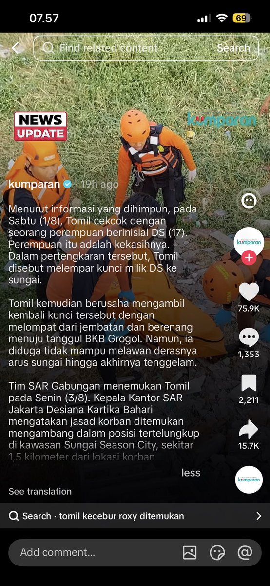 ahabhavitc's tweet photo. Misinformasi. Ini yang ngelempar adalah si cowo sendiri ya guys. Itu motor punya si cewe dan pas cekcok, si cowo ngelempar kuncinya ke sungai. Tolong kalo ngasih info yang bener. Kasian si cewenya malah disalah-salahin hadeh https://t.co/UQbfvuespa