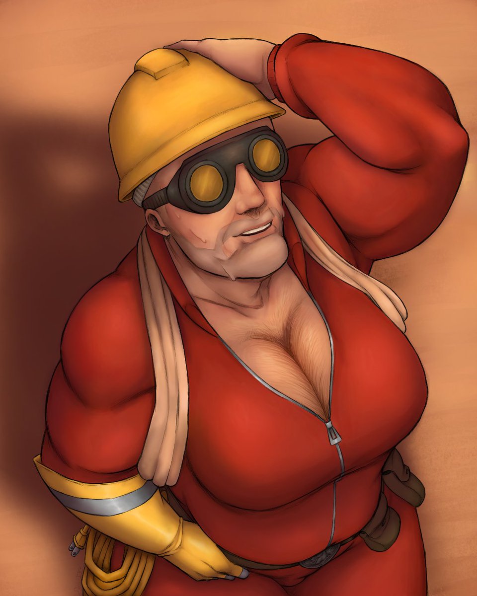 Shnookie_69's tweet photo. Boy it sure is hot out ain't it? 

#tf2 #engineertf2 https://t.co/PQKc1p3Zjj