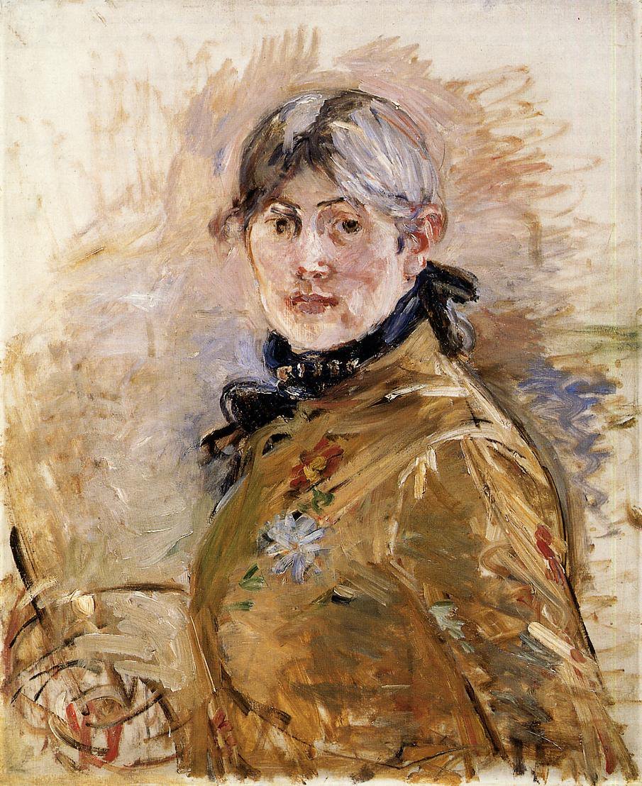 womensart1's tweet photo. Berthe Morisot was a leading French artist who was the only woman to show her work at the first Impressionist exhibition in 1874.
Her Self portrait, 1885 #womensart #ImpressionistArtWeek https://t.co/AeapFDCmfL