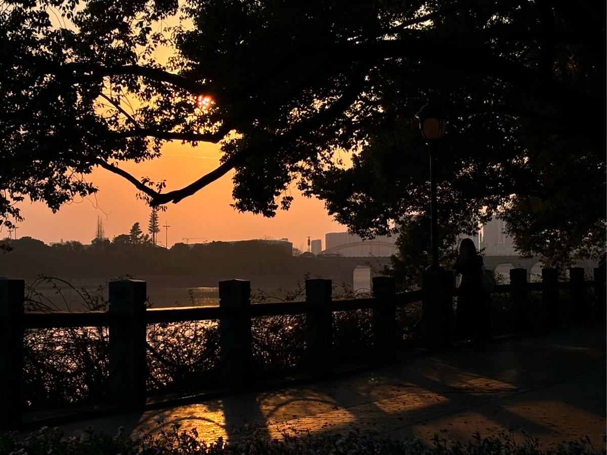 minimini8119's tweet photo. 今天周末坐地铁去逛了新开的城市书房，还在江边吹了好久的风，舒服得很！ https://t.co/2psAGKk27a