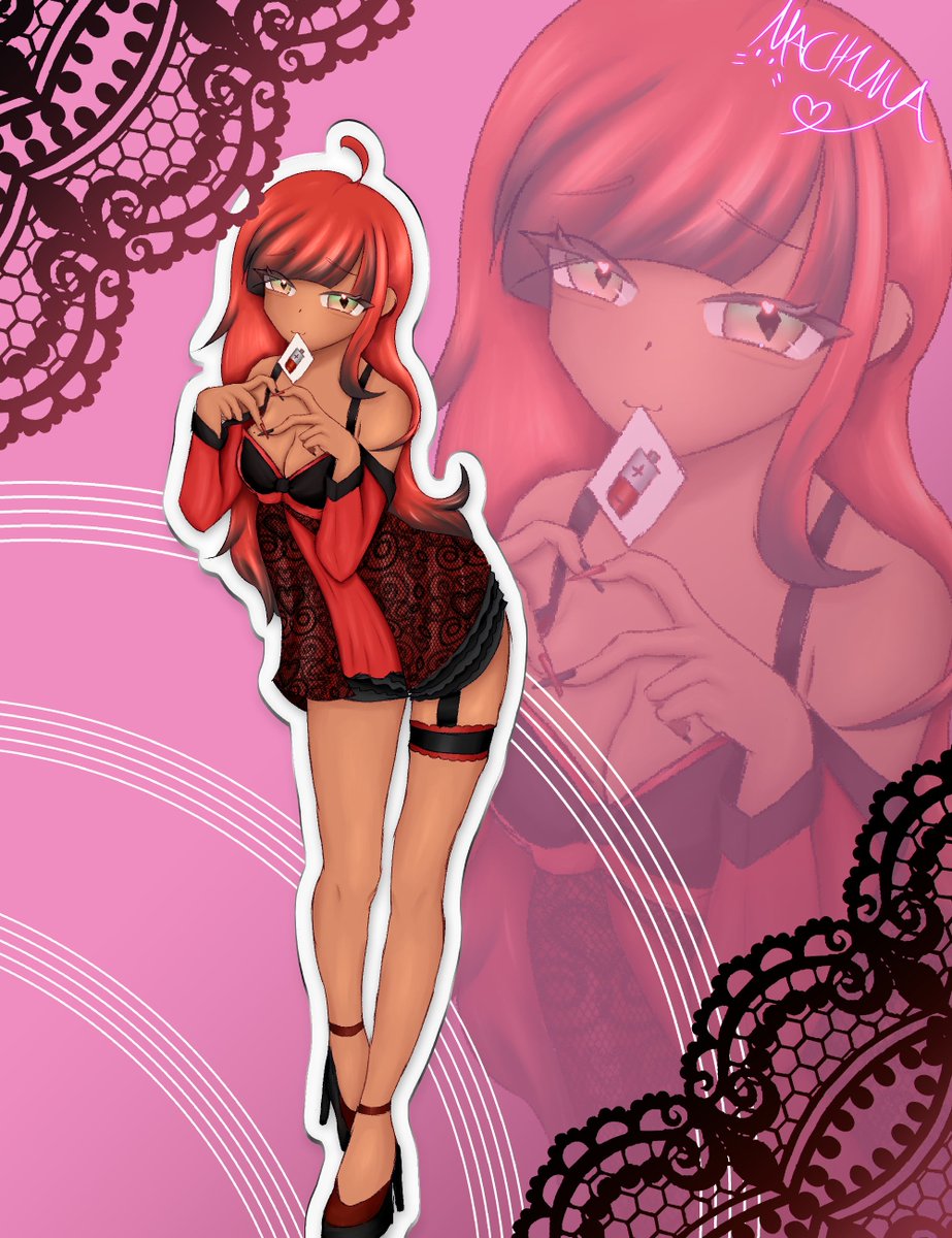 MACH1NYA's tweet photo. meet flayhime! ♀️🪫
 #FlayonsCrayons https://t.co/oWd0WHngYe