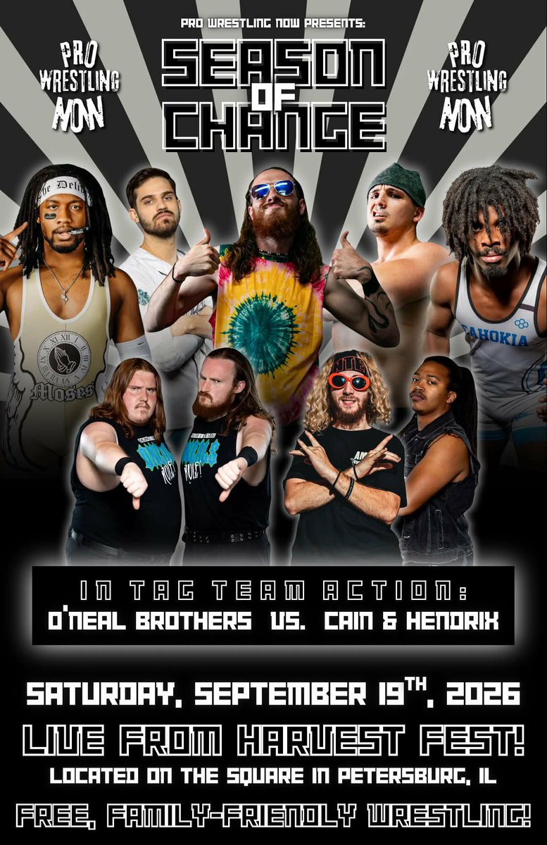 PWN_NOW's tweet photo. Important announcement!
Bell time is set for 3PM! https://t.co/ESfh4frwtK