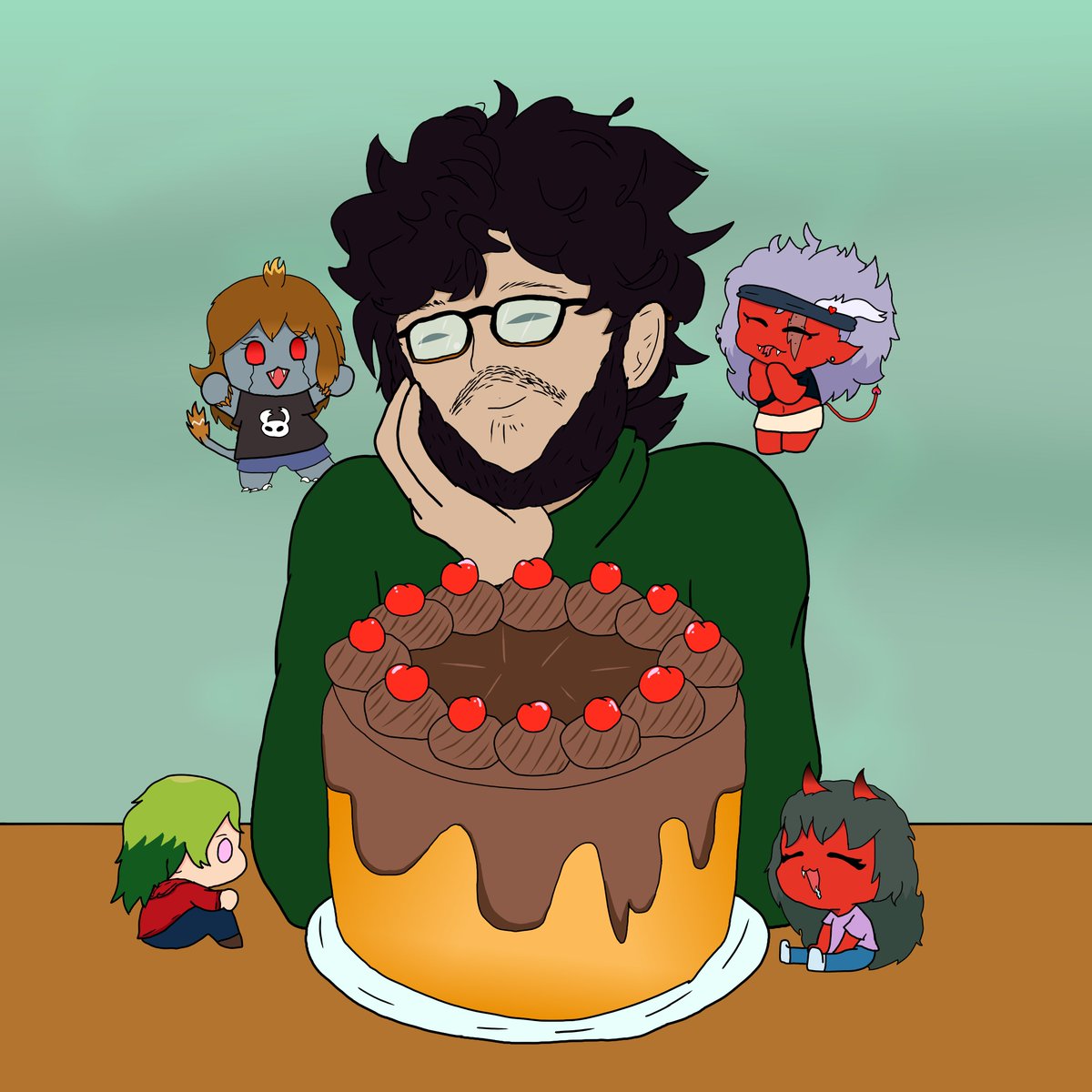 FatyGi_01's tweet photo. Hoy fue mi cumpleaños,hice este dibujo,quizás mañana suba algunos dibujos que eh estado haciendo
Les deseo una buena semana a todos 🍰🥳 https://t.co/LFlFFuoXnB