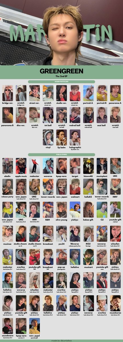 cortisfavs's tweet photo. {CORTIS GREENGREEN PHOTOCARD TEMPLATE}
- updated with all sets released so far!!
Feel free to use it and dm me if u see any mistakes 🫶

#SEONGHYEON #성현
#KEONHO #건호 
#MARTIN #마틴 https://t.co/2xsdZOH6or