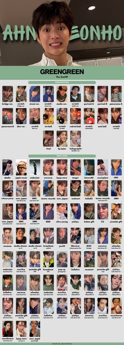 cortisfavs's tweet photo. {CORTIS GREENGREEN PHOTOCARD TEMPLATE}
- updated with all sets released so far!!
Feel free to use it and dm me if u see any mistakes 🫶

#SEONGHYEON #성현
#KEONHO #건호 
#MARTIN #마틴 https://t.co/2xsdZOH6or