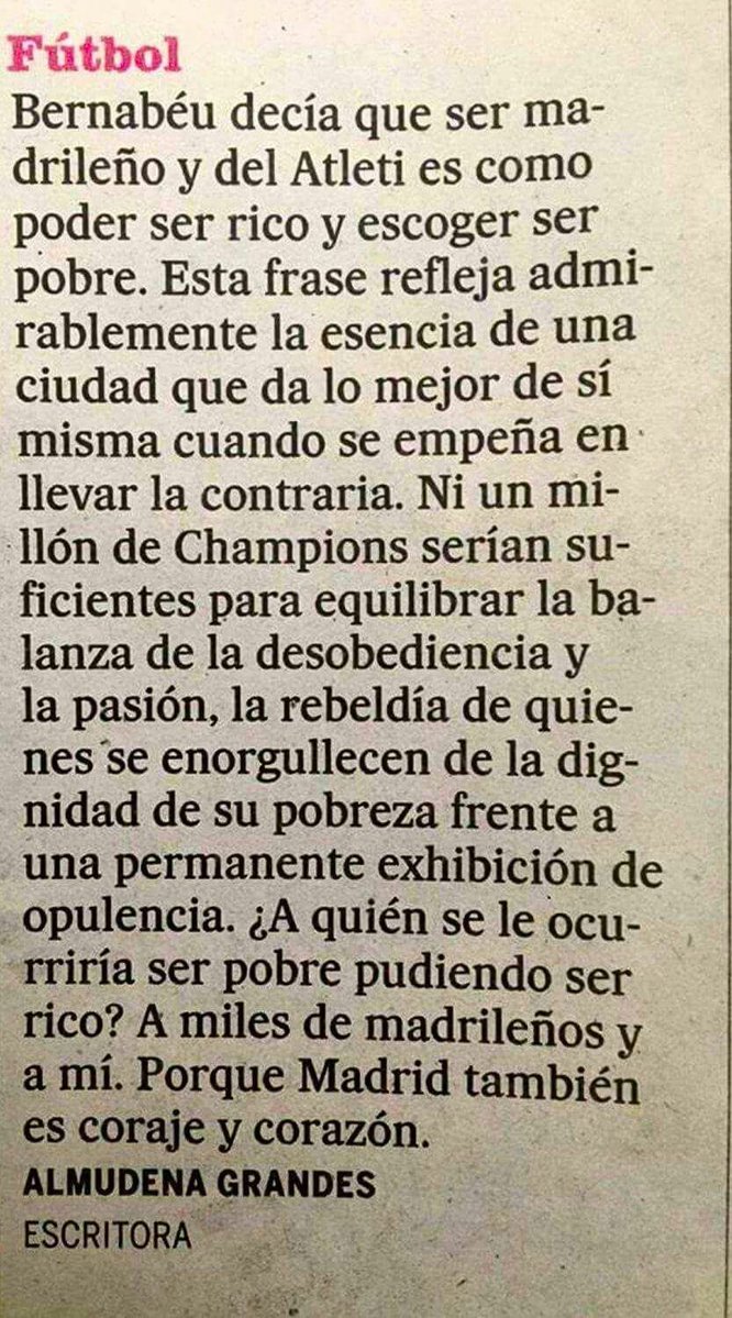 atm034's tweet photo. Fútbol - Almudena grandes https://t.co/l7LmZCltPU