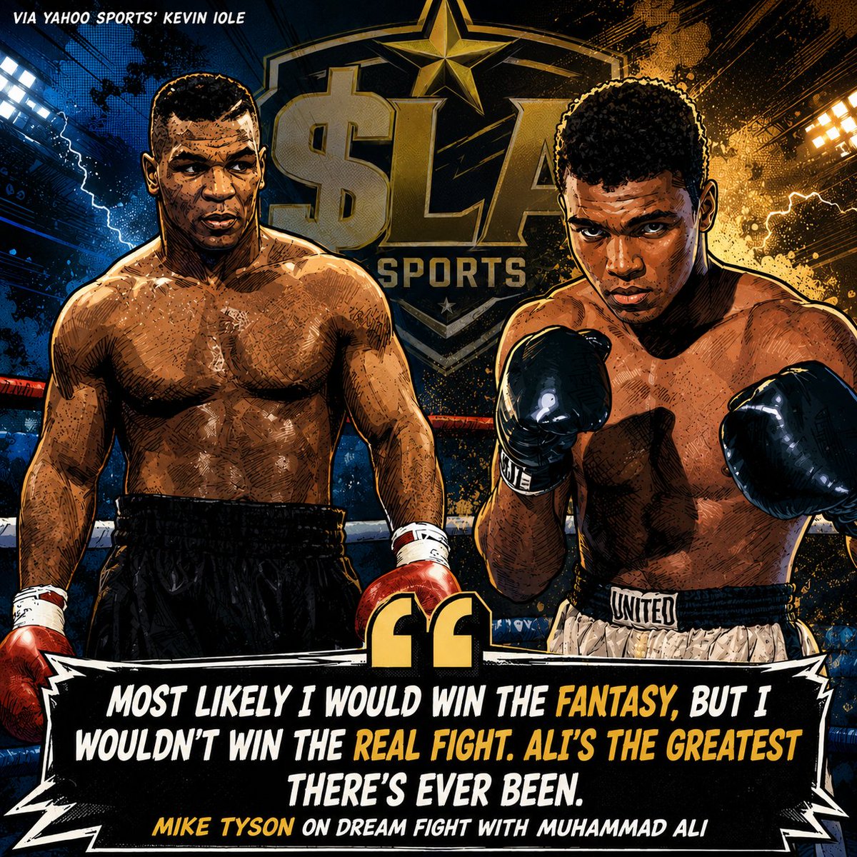 UnseenKing7's tweet photo. #MikeTyson #MuhammadAli #TheGreatest #IronMike #BoxingLegends #DreamFight #GOATTalk #BoxingHistory #Heavyweight #Champions #CombatSports #SLASports #FightNight #SportsDebate #LegendVsLegend #Knockout #BoxingFans #WhoWins #ViralSports #CombatCulture @SAINT_LOV3 @SLAandChill https://t.co/REWxL3s7IN