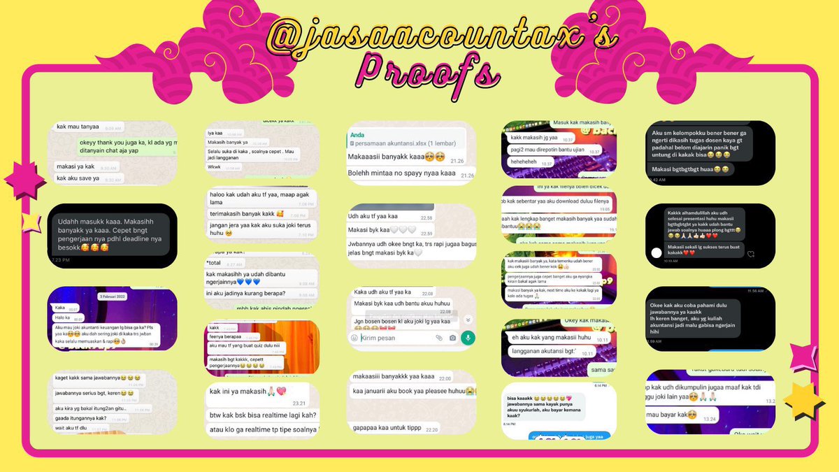 blekmamva's tweet photo. Moinnnn @jasaaccountax joki akuntansi tugas since 2021 
https://t.co/x3kjBdESaC 
Akutansi biaya keuangan
Akuntasi dasar manajemen 
Pengantar Akdas pengakun
Fifo lifo persediaan 
Jurnal umum buku besar neraca saldo ajp laporan laba rugi akt UT
2.000+ proofs #jokiakuntansi trusted https://t.co/Uiop5BdbUe
