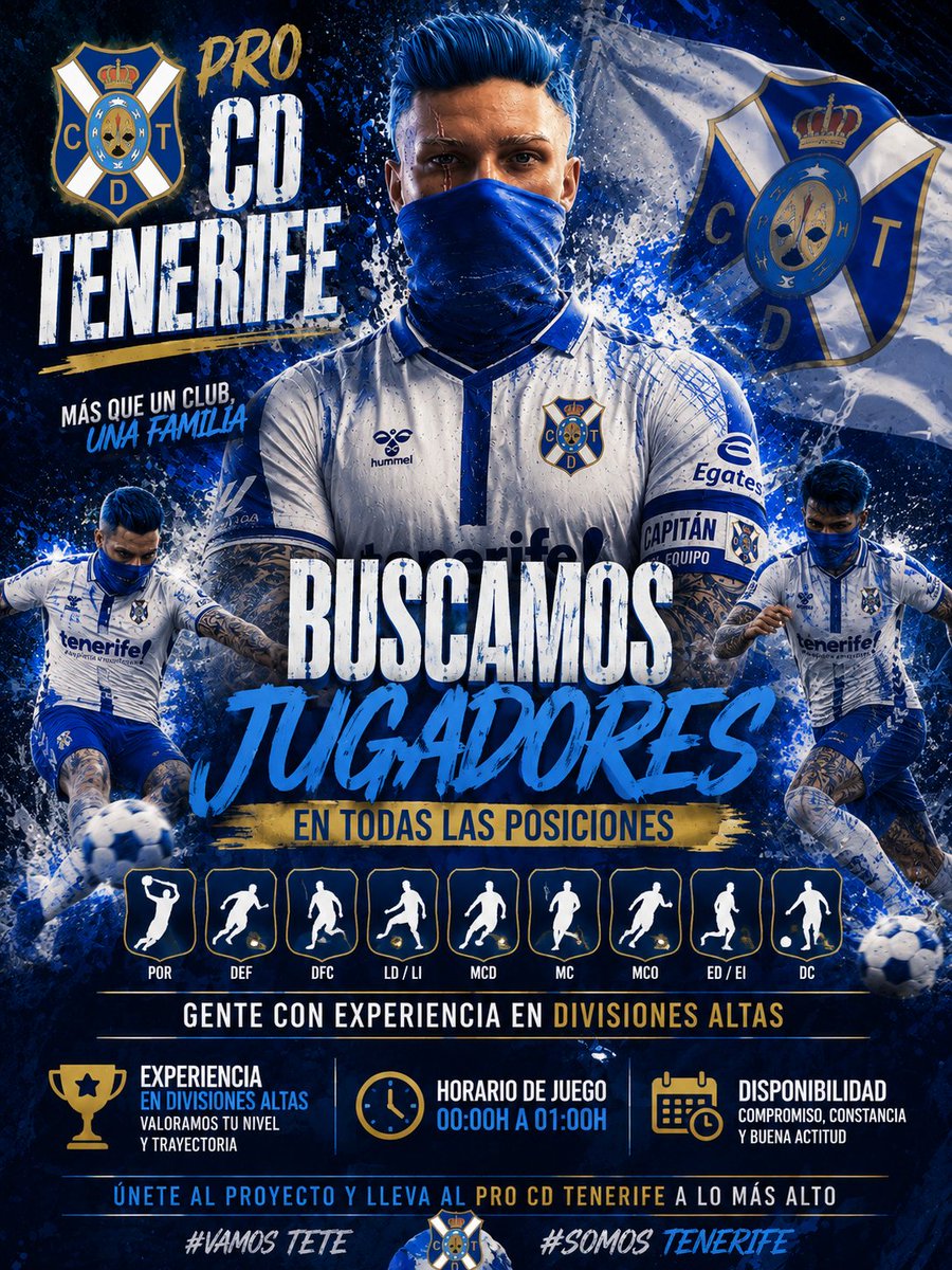 Gmm97_'s tweet photo. @CDPROTENERIFE 🔥⚪🔵🟡 https://t.co/k7gJiWhCZS